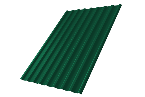 Профнастил С20R 0,5 Satin RAL 6005 зеленый мох