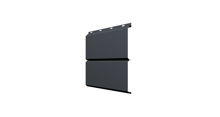 ЭкоБрус 0,345 GL 0.45 Drap TwinColor RAL 7024 мокрый асфальт