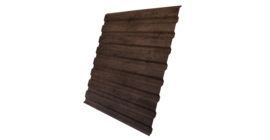 Профнастил С20A 0.45 Print Premium Antique Wood TwinColor