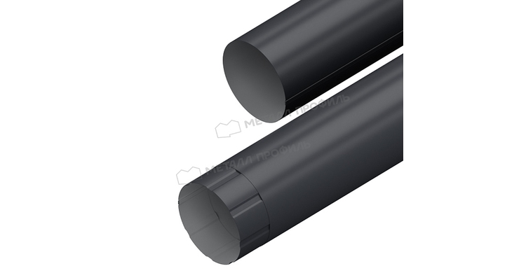 Труба водосточная Металл Профиль ПРОЕКТ D150х1000 Ral 7024