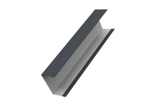 Крышка жалюзи Milan,Tokyo 0,45 Drap RAL 7024 мокрый асфальт (3м)