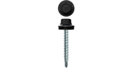 Саморез кровельный Daxmer 4,8х29 RAL 9005 (250) сверло №1